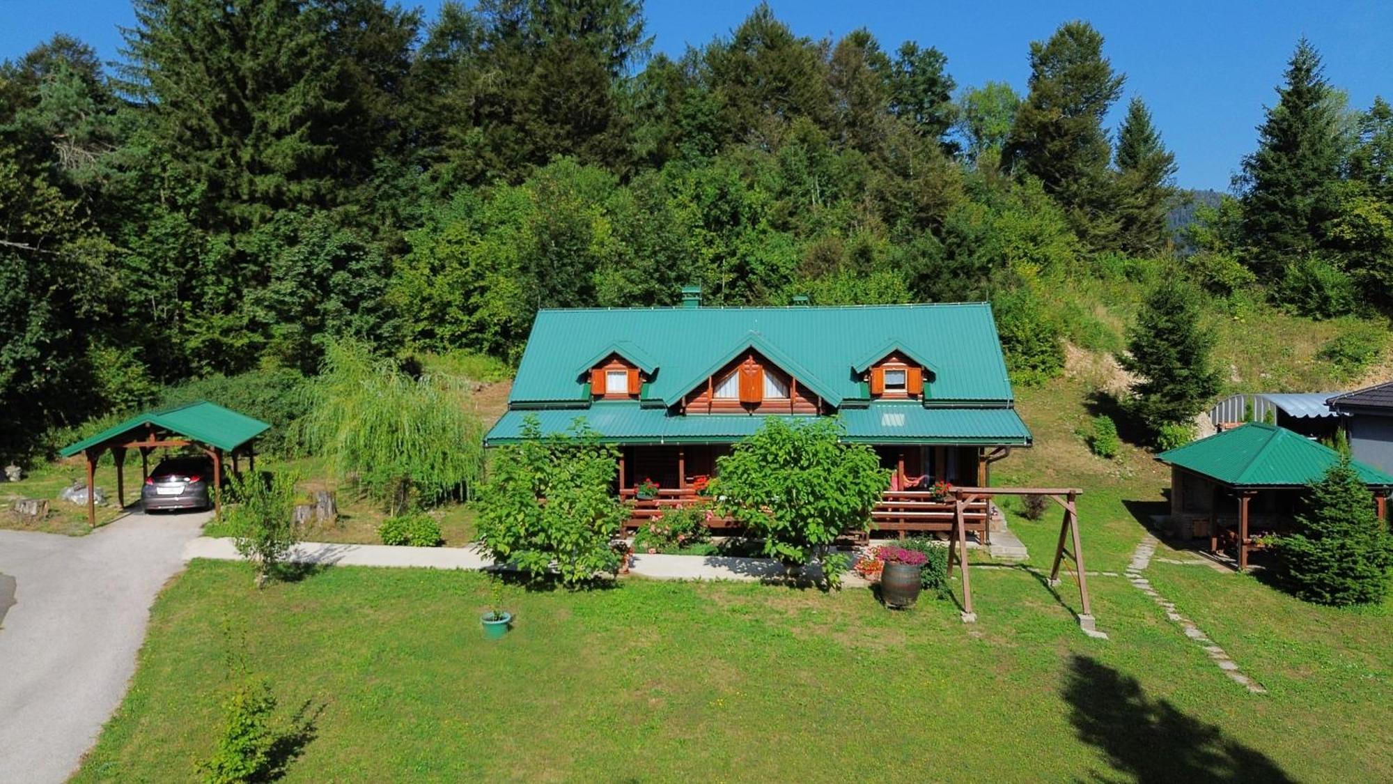 Villa Brvnara Moj San - Log Cabin My Dream à Zelin Mrzlovodicki Extérieur photo